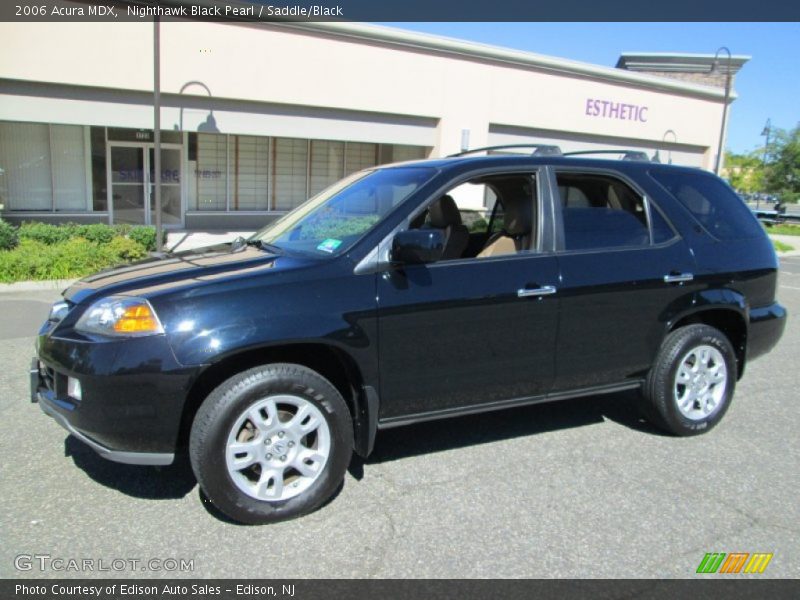 Nighthawk Black Pearl / Saddle/Black 2006 Acura MDX