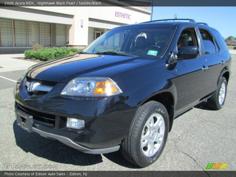 Nighthawk Black Pearl / Saddle/Black 2006 Acura MDX