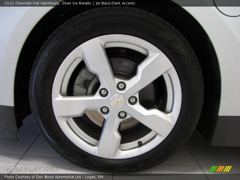 Silver Ice Metallic / Jet Black/Dark Accents 2012 Chevrolet Volt Hatchback