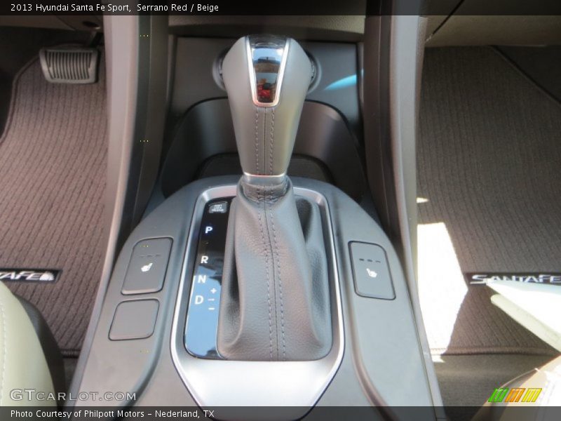 Serrano Red / Beige 2013 Hyundai Santa Fe Sport