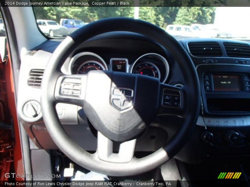 Copper Pearl / Black 2014 Dodge Journey Amercian Value Package