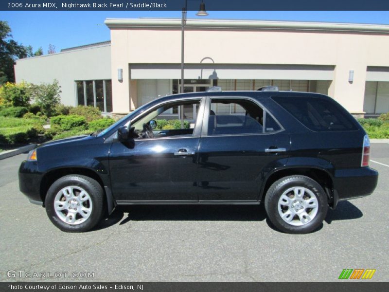 Nighthawk Black Pearl / Saddle/Black 2006 Acura MDX