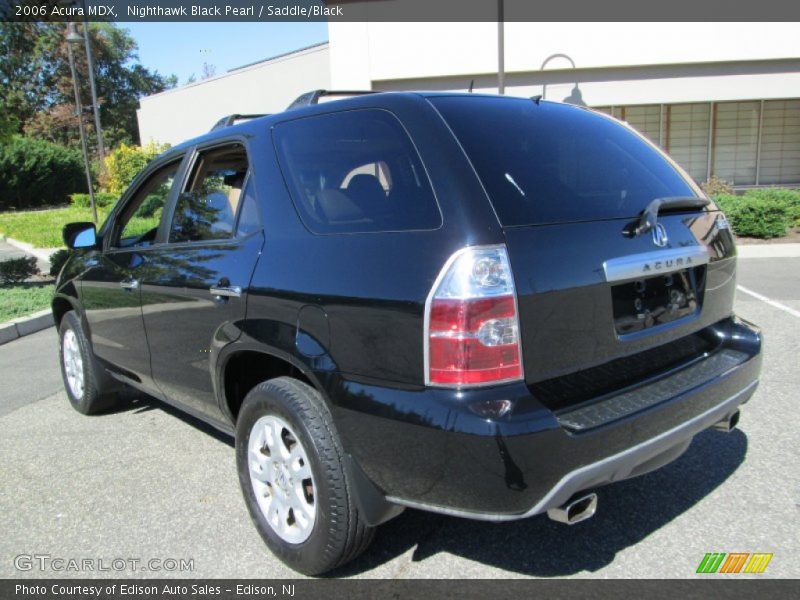 Nighthawk Black Pearl / Saddle/Black 2006 Acura MDX