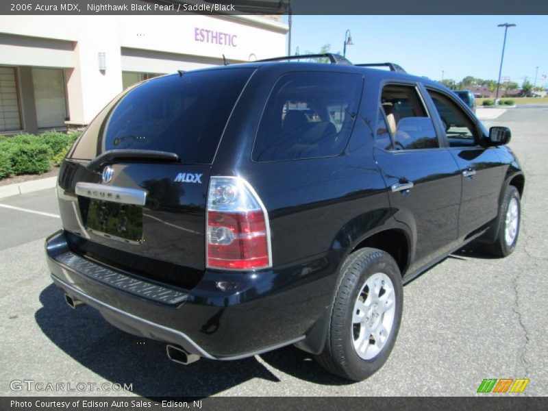 Nighthawk Black Pearl / Saddle/Black 2006 Acura MDX