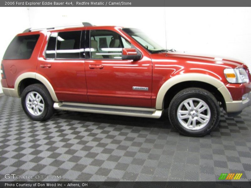 Redfire Metallic / Camel/Stone 2006 Ford Explorer Eddie Bauer 4x4