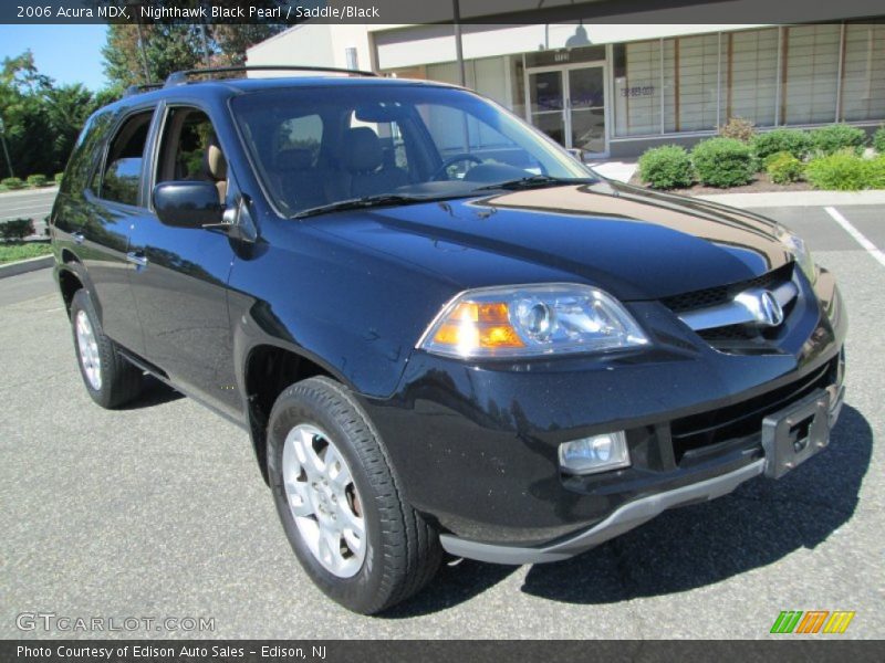 Nighthawk Black Pearl / Saddle/Black 2006 Acura MDX