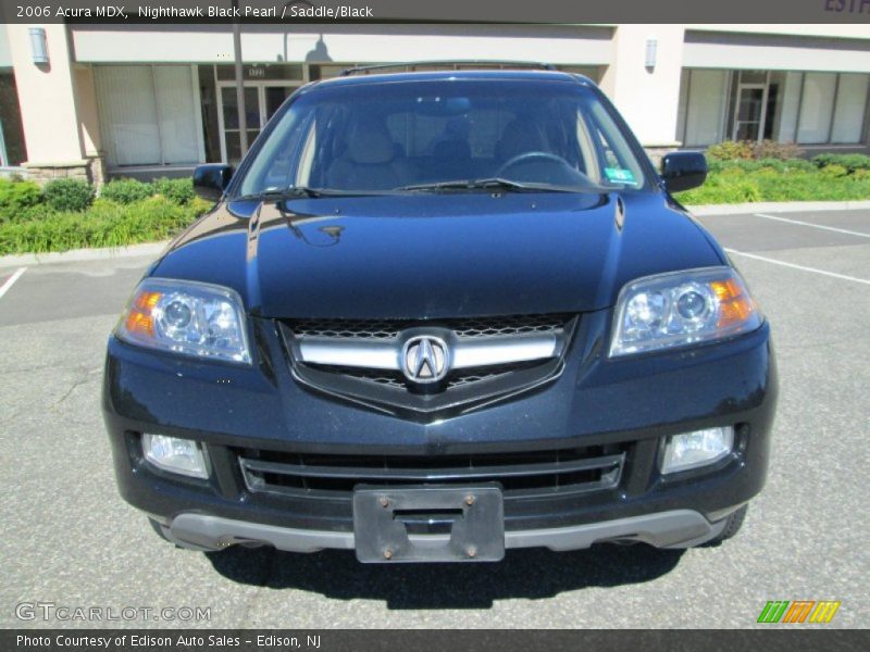 Nighthawk Black Pearl / Saddle/Black 2006 Acura MDX