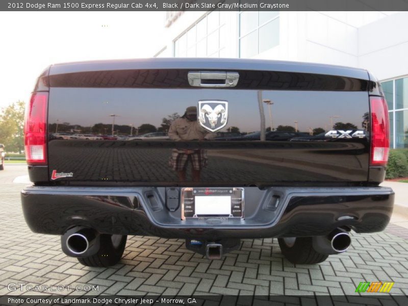 Black / Dark Slate Gray/Medium Graystone 2012 Dodge Ram 1500 Express Regular Cab 4x4