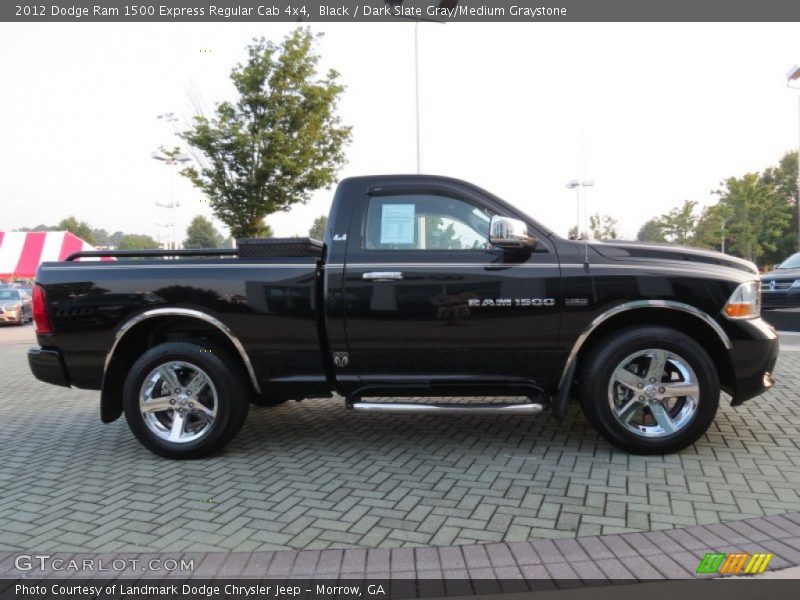 Black / Dark Slate Gray/Medium Graystone 2012 Dodge Ram 1500 Express Regular Cab 4x4