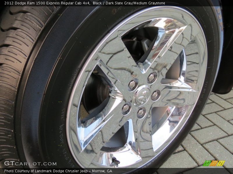 Black / Dark Slate Gray/Medium Graystone 2012 Dodge Ram 1500 Express Regular Cab 4x4