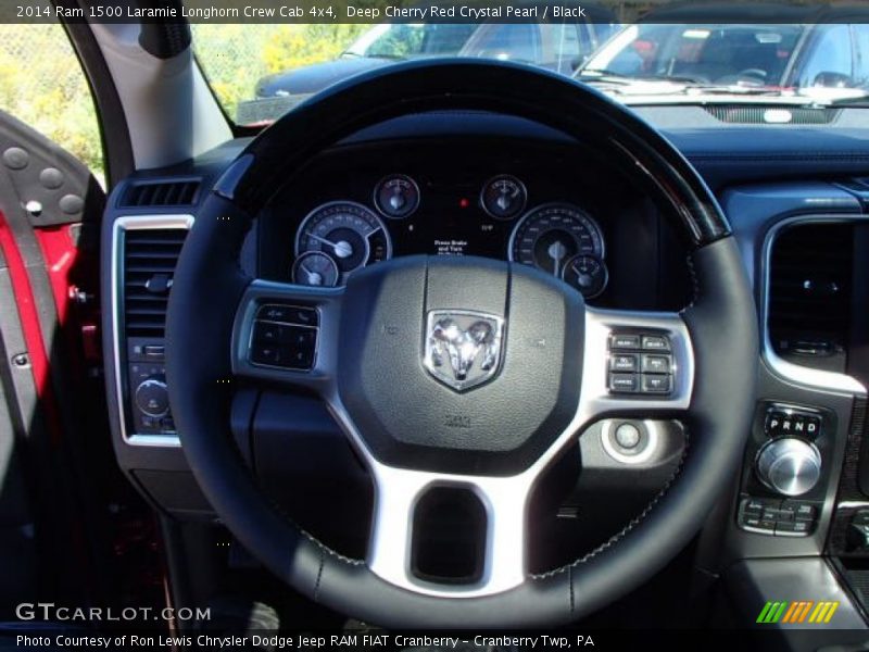  2014 1500 Laramie Longhorn Crew Cab 4x4 Steering Wheel