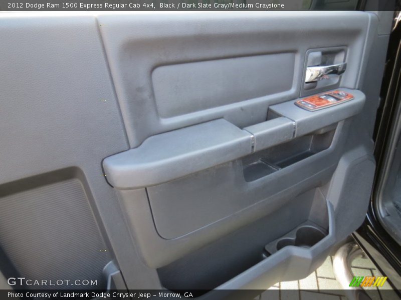 Black / Dark Slate Gray/Medium Graystone 2012 Dodge Ram 1500 Express Regular Cab 4x4
