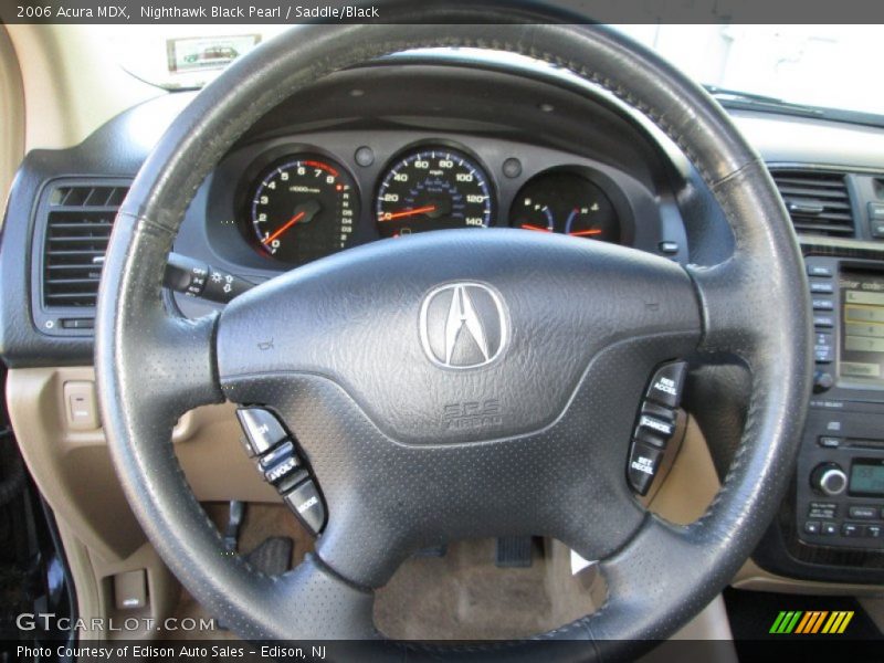 Nighthawk Black Pearl / Saddle/Black 2006 Acura MDX