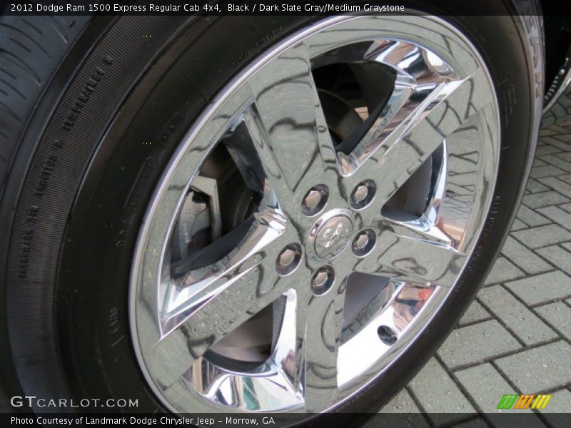 Black / Dark Slate Gray/Medium Graystone 2012 Dodge Ram 1500 Express Regular Cab 4x4