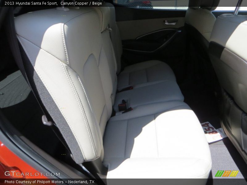 Canyon Copper / Beige 2013 Hyundai Santa Fe Sport