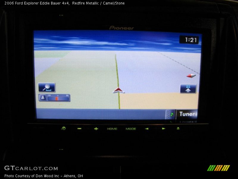 Redfire Metallic / Camel/Stone 2006 Ford Explorer Eddie Bauer 4x4