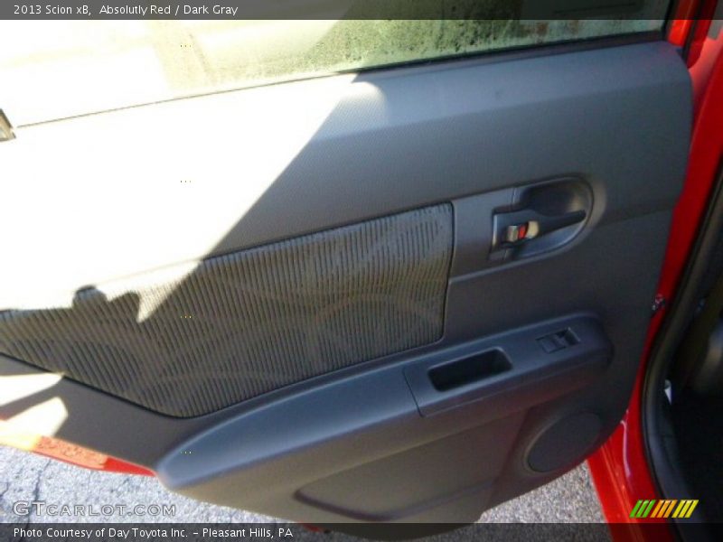 Absolutly Red / Dark Gray 2013 Scion xB