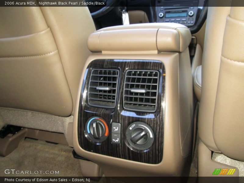 Nighthawk Black Pearl / Saddle/Black 2006 Acura MDX