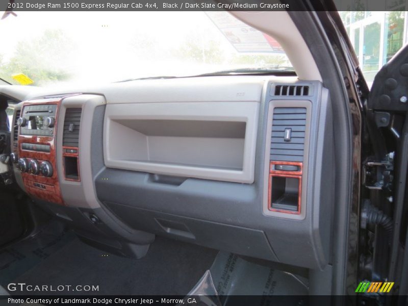 Black / Dark Slate Gray/Medium Graystone 2012 Dodge Ram 1500 Express Regular Cab 4x4