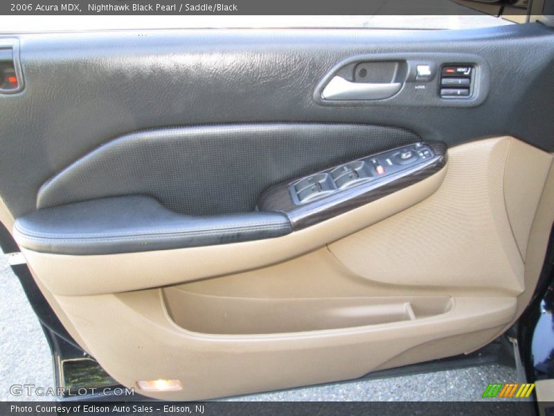 Nighthawk Black Pearl / Saddle/Black 2006 Acura MDX