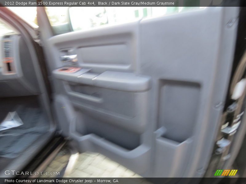 Black / Dark Slate Gray/Medium Graystone 2012 Dodge Ram 1500 Express Regular Cab 4x4