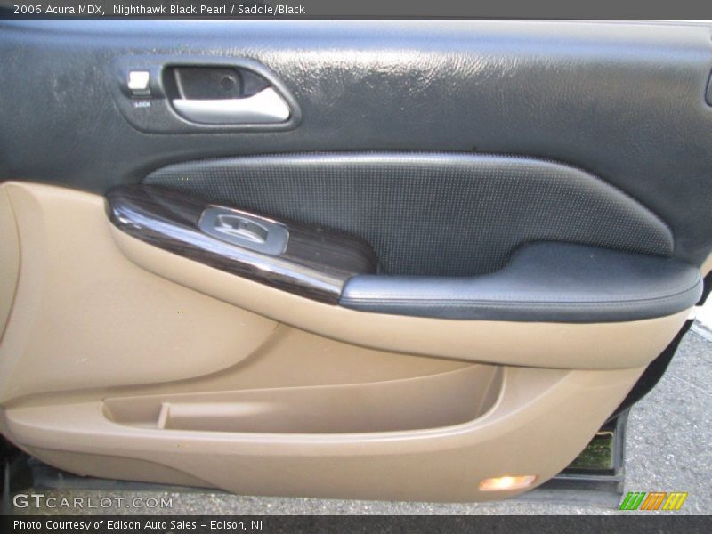 Nighthawk Black Pearl / Saddle/Black 2006 Acura MDX