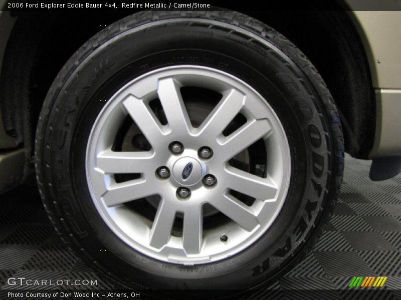Redfire Metallic / Camel/Stone 2006 Ford Explorer Eddie Bauer 4x4