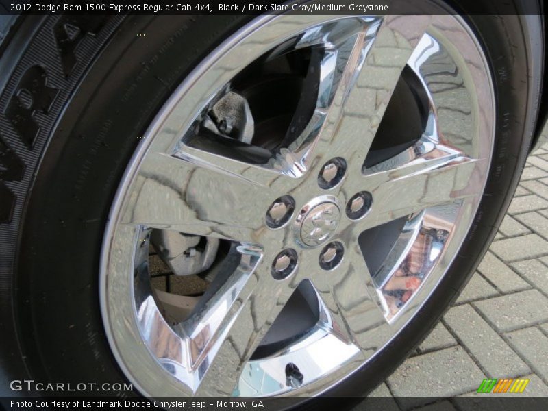 Black / Dark Slate Gray/Medium Graystone 2012 Dodge Ram 1500 Express Regular Cab 4x4