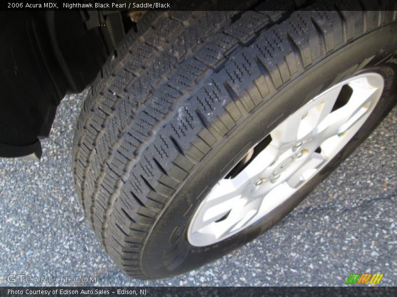 Nighthawk Black Pearl / Saddle/Black 2006 Acura MDX
