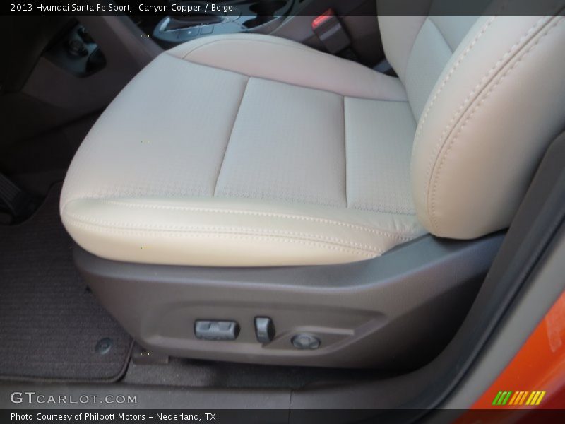 Canyon Copper / Beige 2013 Hyundai Santa Fe Sport
