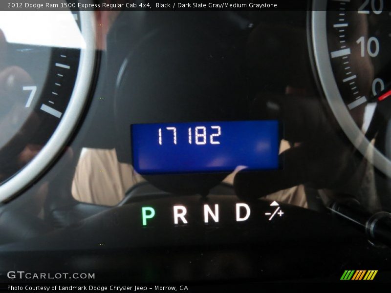 Black / Dark Slate Gray/Medium Graystone 2012 Dodge Ram 1500 Express Regular Cab 4x4