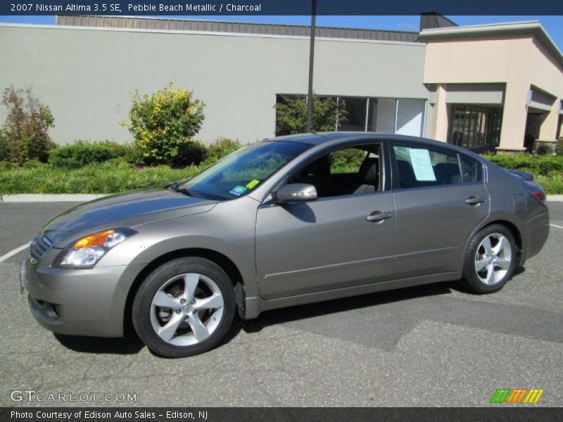 Pebble Beach Metallic / Charcoal 2007 Nissan Altima 3.5 SE