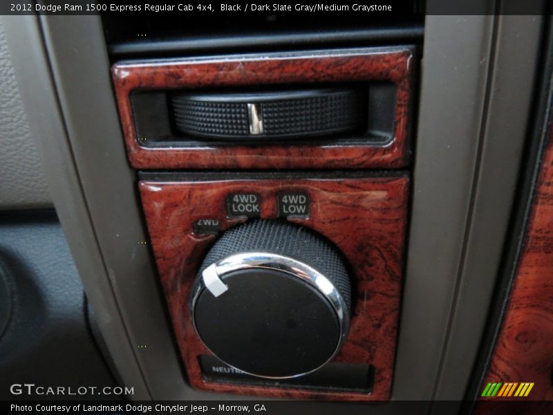 Black / Dark Slate Gray/Medium Graystone 2012 Dodge Ram 1500 Express Regular Cab 4x4