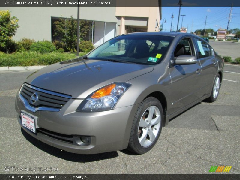Pebble Beach Metallic / Charcoal 2007 Nissan Altima 3.5 SE