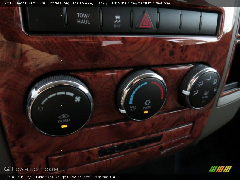 Black / Dark Slate Gray/Medium Graystone 2012 Dodge Ram 1500 Express Regular Cab 4x4