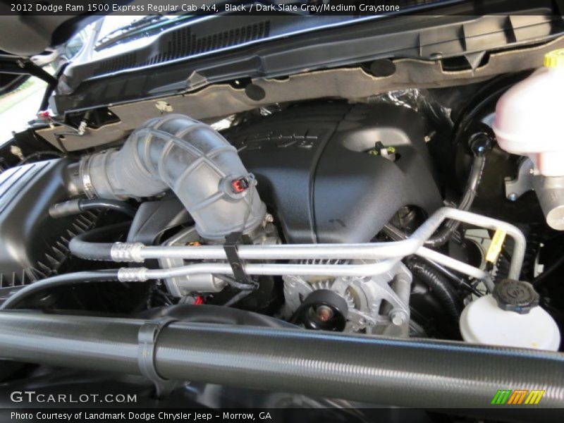 Black / Dark Slate Gray/Medium Graystone 2012 Dodge Ram 1500 Express Regular Cab 4x4