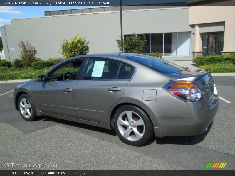Pebble Beach Metallic / Charcoal 2007 Nissan Altima 3.5 SE