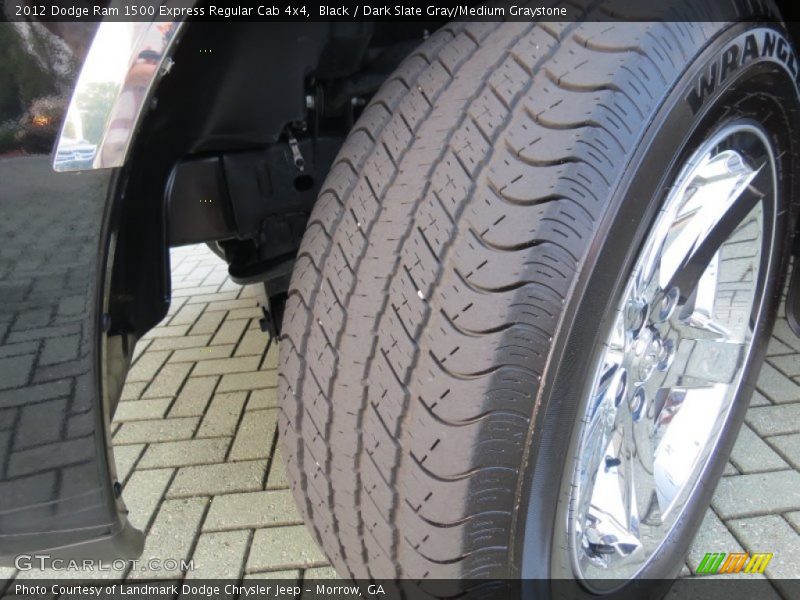 Black / Dark Slate Gray/Medium Graystone 2012 Dodge Ram 1500 Express Regular Cab 4x4