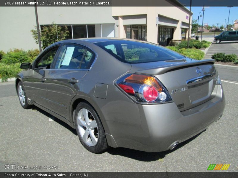 Pebble Beach Metallic / Charcoal 2007 Nissan Altima 3.5 SE