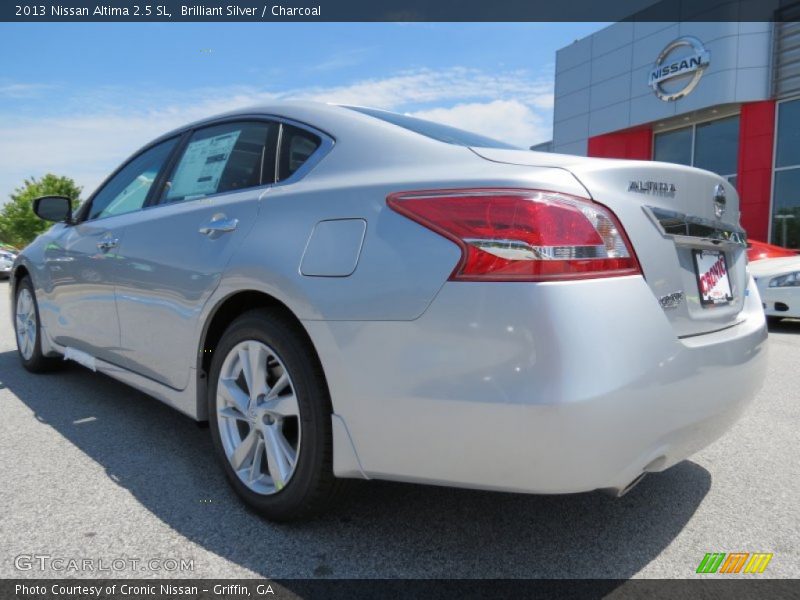 Brilliant Silver / Charcoal 2013 Nissan Altima 2.5 SL