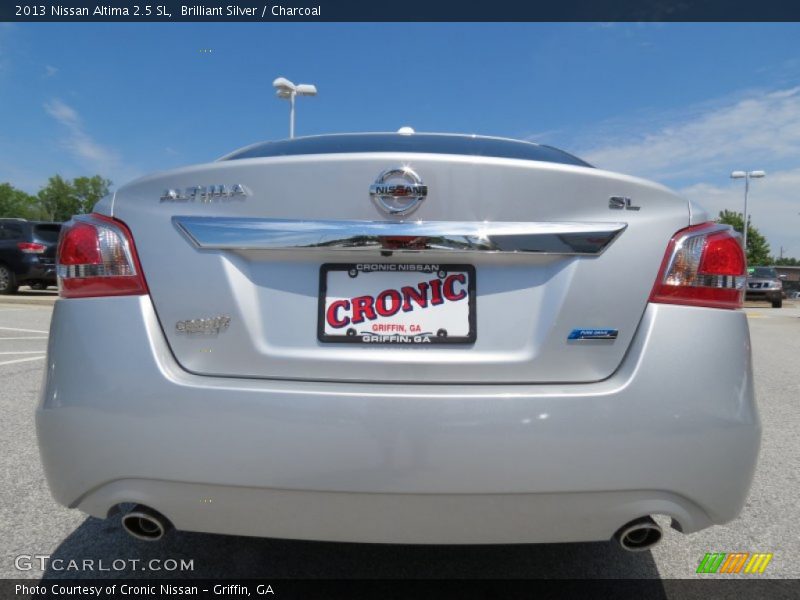 Brilliant Silver / Charcoal 2013 Nissan Altima 2.5 SL