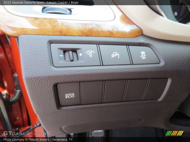 Canyon Copper / Beige 2013 Hyundai Santa Fe Sport