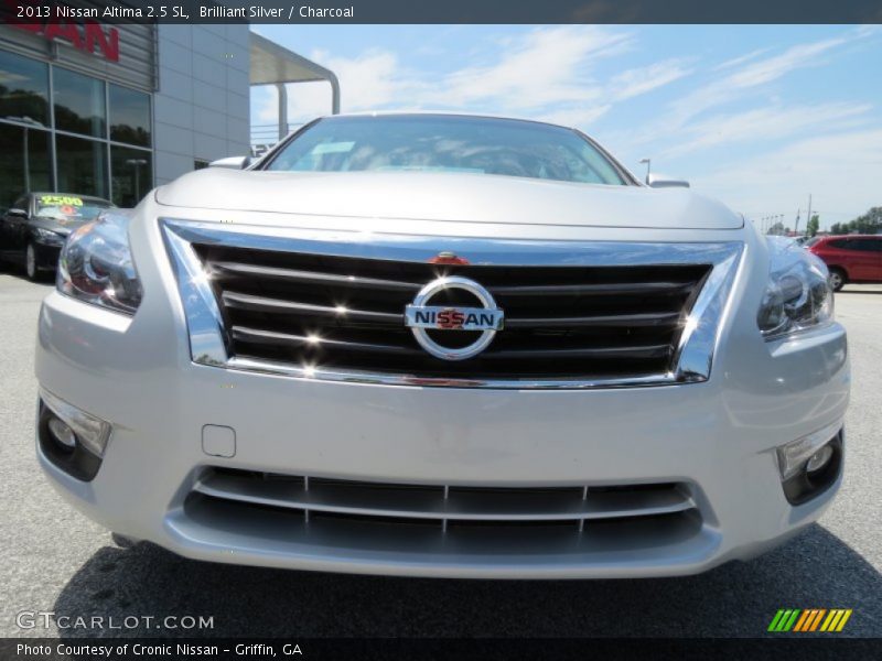 Brilliant Silver / Charcoal 2013 Nissan Altima 2.5 SL