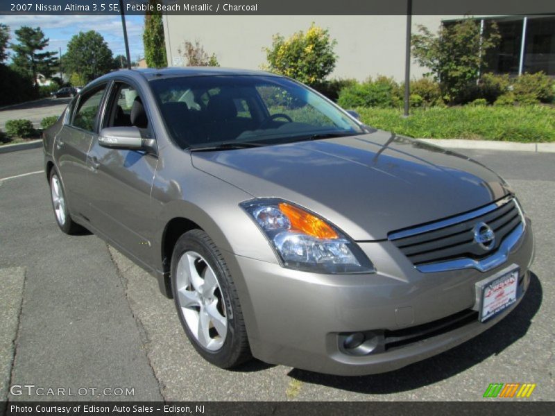 Pebble Beach Metallic / Charcoal 2007 Nissan Altima 3.5 SE