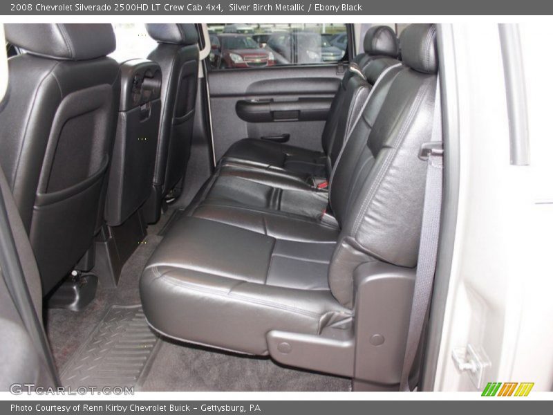 Silver Birch Metallic / Ebony Black 2008 Chevrolet Silverado 2500HD LT Crew Cab 4x4