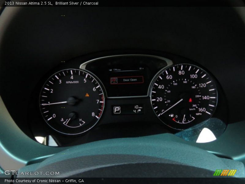 Brilliant Silver / Charcoal 2013 Nissan Altima 2.5 SL