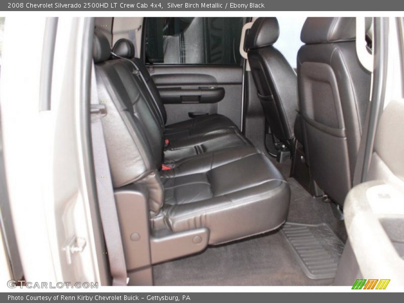 Silver Birch Metallic / Ebony Black 2008 Chevrolet Silverado 2500HD LT Crew Cab 4x4