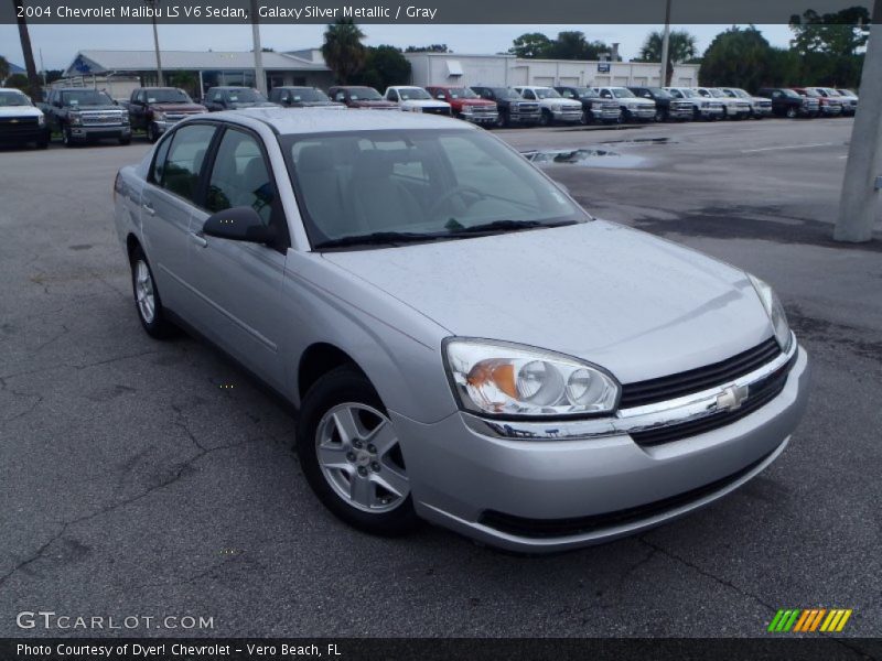 Galaxy Silver Metallic / Gray 2004 Chevrolet Malibu LS V6 Sedan