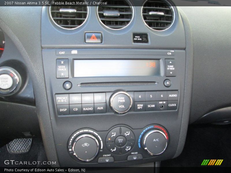Pebble Beach Metallic / Charcoal 2007 Nissan Altima 3.5 SE