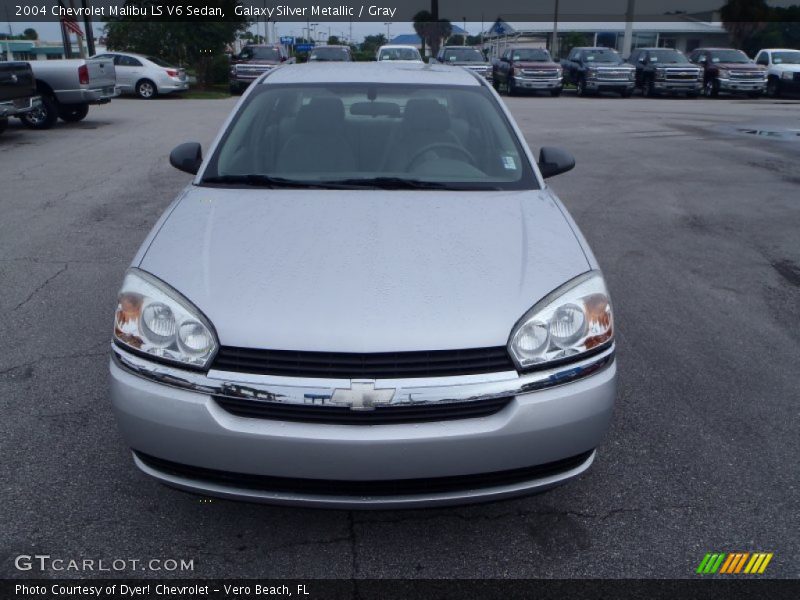 Galaxy Silver Metallic / Gray 2004 Chevrolet Malibu LS V6 Sedan